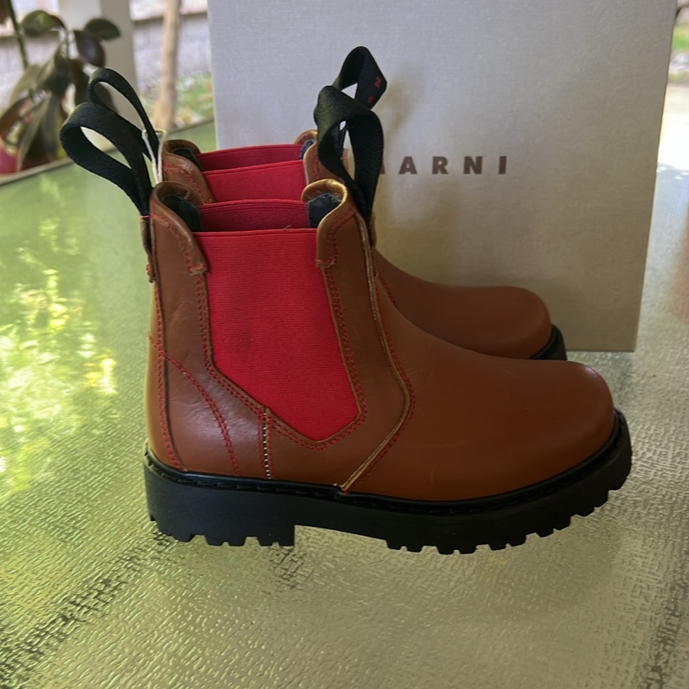 Marni Toddler Boy Chelsea Boots - Picture 2 of 7